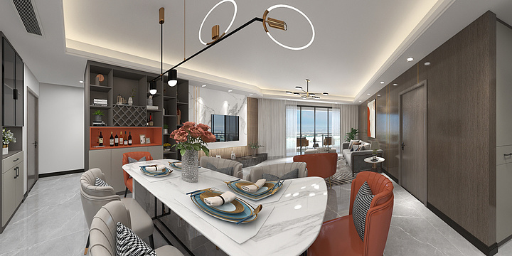 潮品装饰-中梁壹号院-熊总-装修设计方案