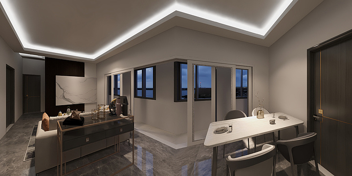 设计师鷶-瑞和园89.50㎡B户型3室2厅1卫-装修设计方案