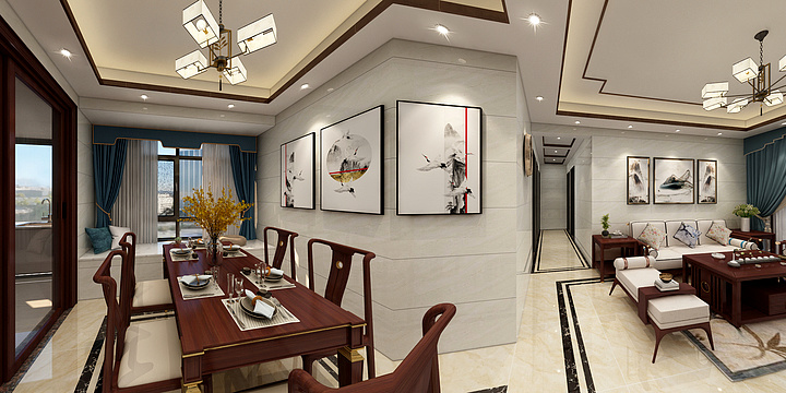 俊道装饰-中洲5-2004-装修设计方案