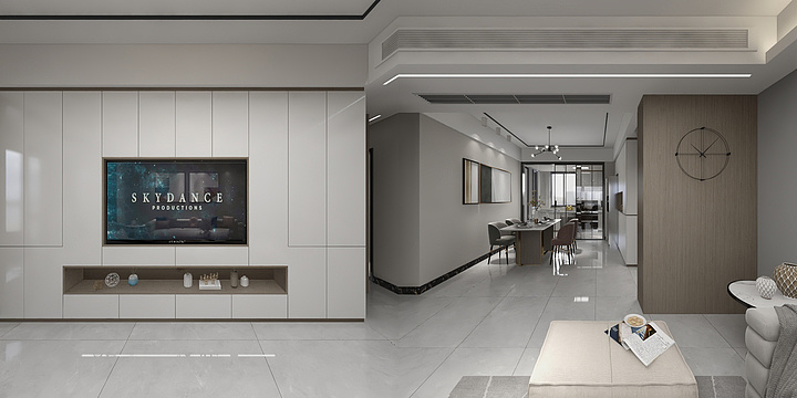 水木方装饰-120方现代-装修设计方案