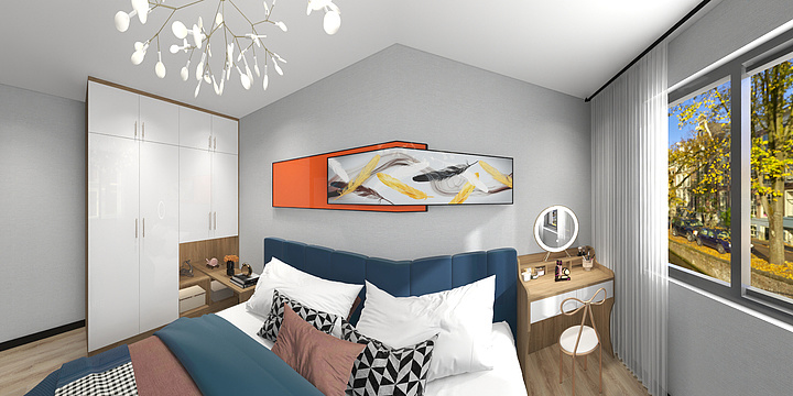 w君莫笑-金星小区-装修设计方案