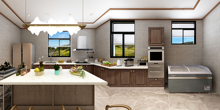 此位置招商-一楼餐厅-装修设计方案