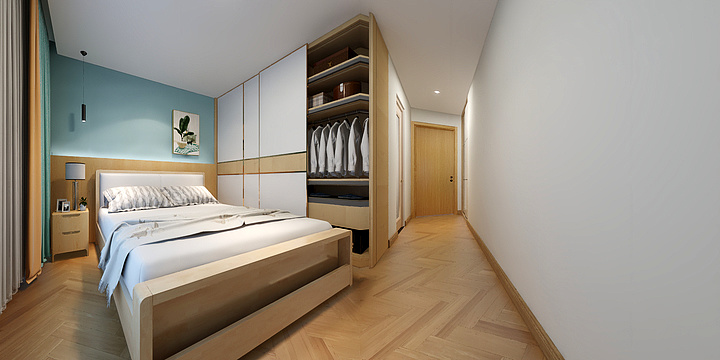 室内设计师_木心-九州河畔73#-装修设计方案