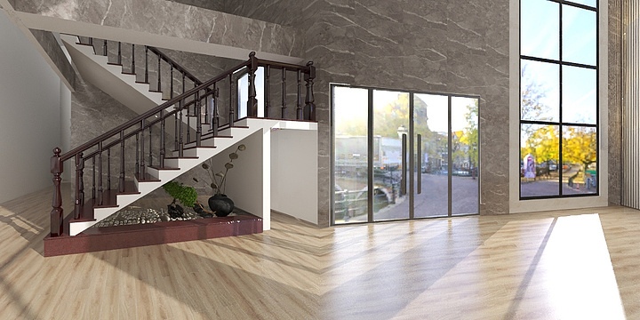 淑女框业-东南钢构-装修设计方案