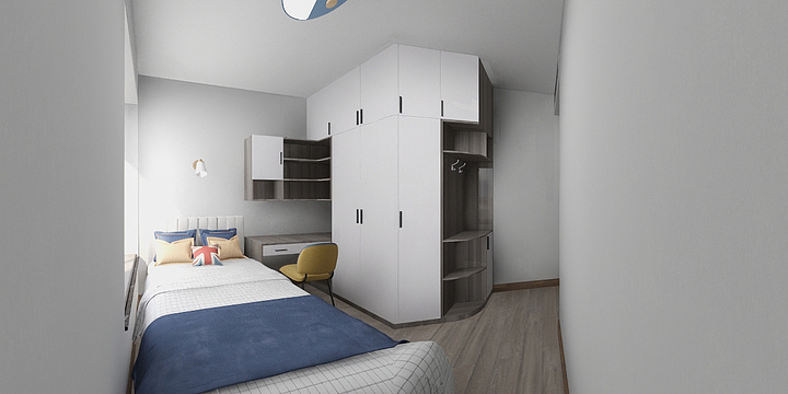 叶甲标-公园华府女儿房-装修设计方案