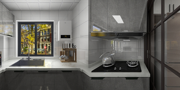 全屋橱柜衣柜定制-平高书香名邸2002-装修设计方案