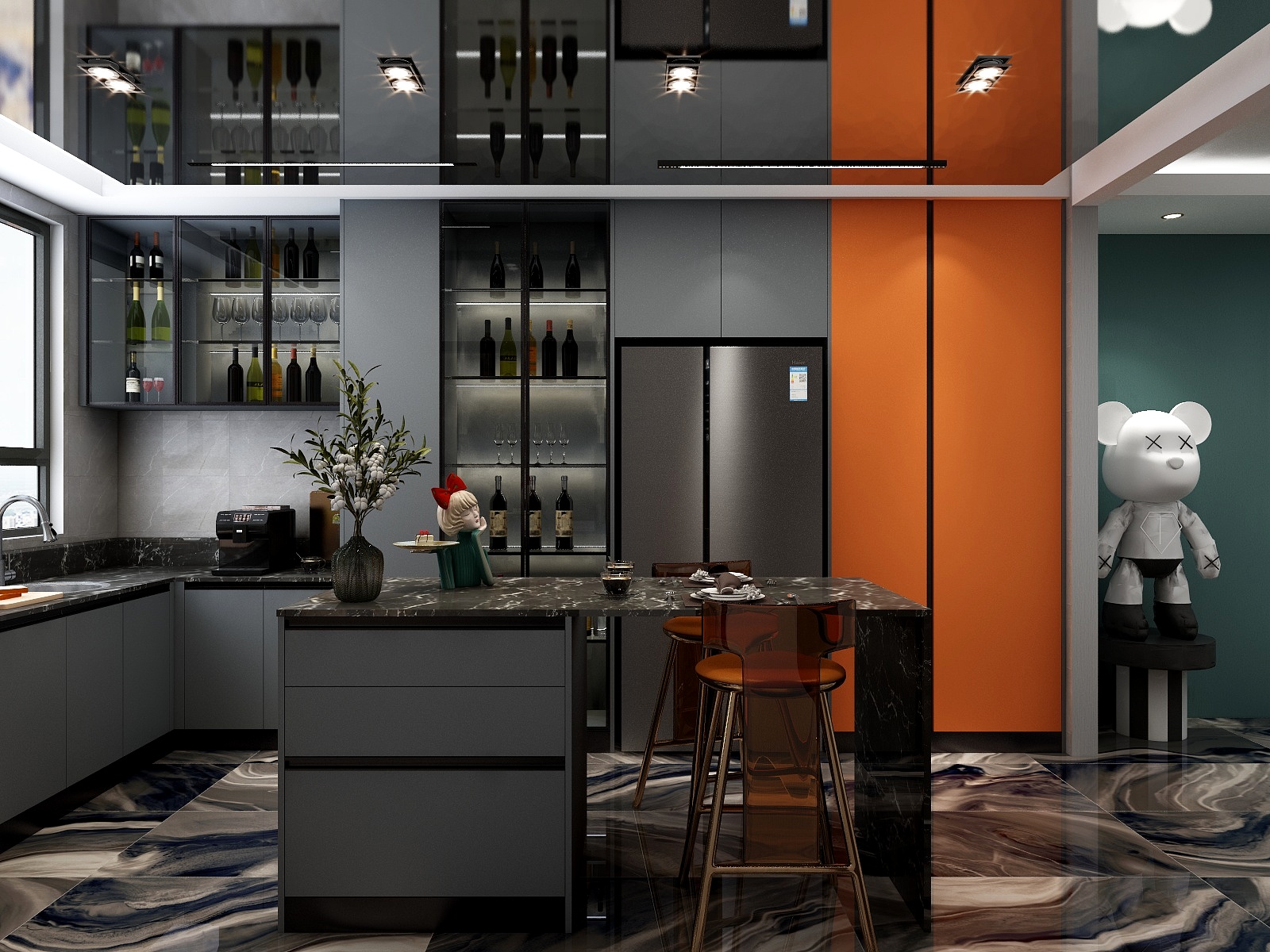 以家高定-中海央墅29-105谢哥-装修设计方案