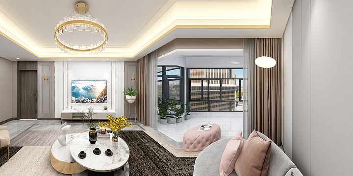 丿叶知秋-西水东公馆-装修设计方案