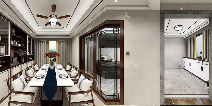 赫拉克利特-上南公寓-装修设计方案