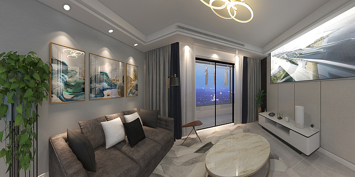 张家港天美装饰-星塘府15-705-装修设计方案