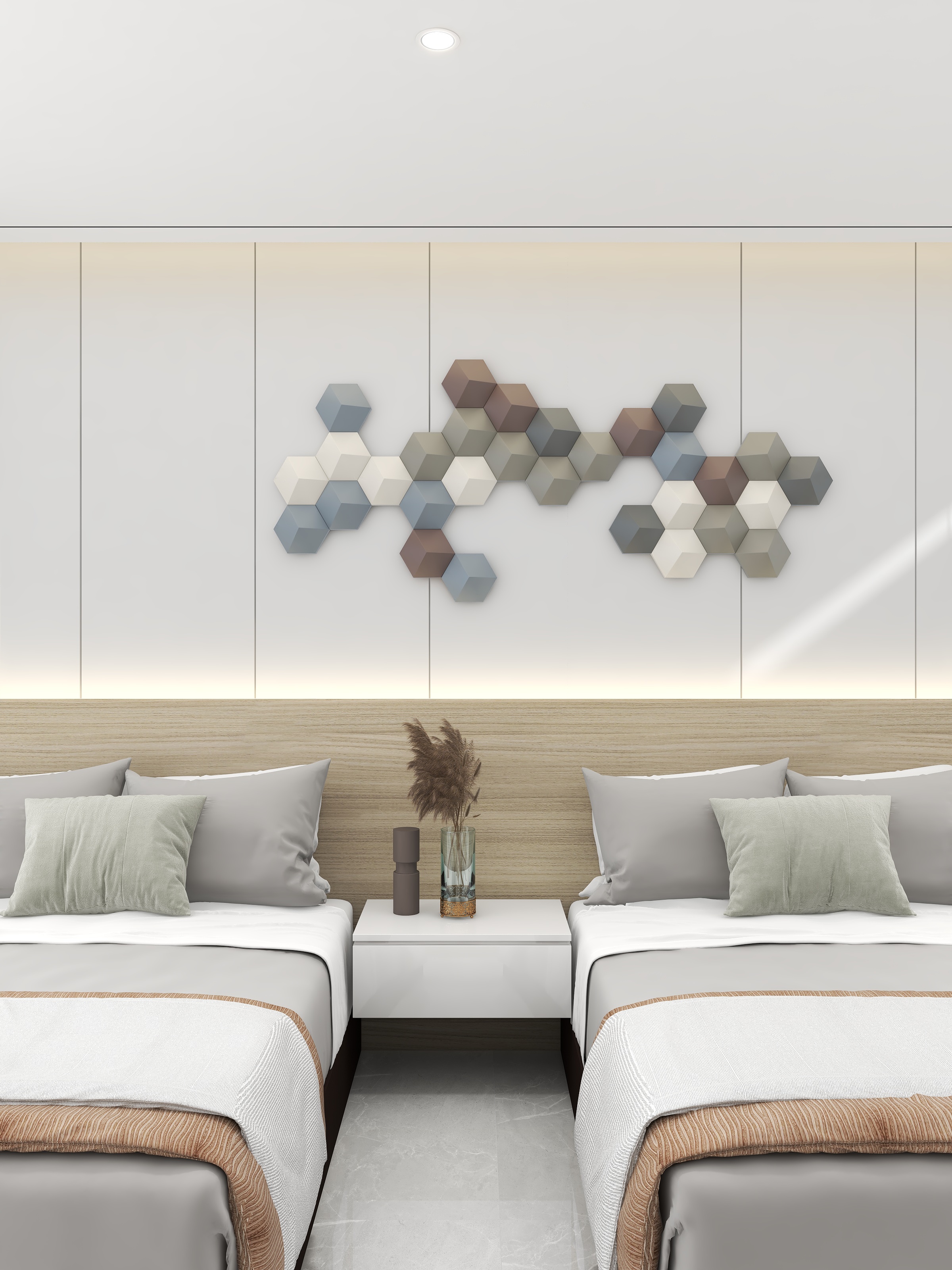 黄blug-双人房-装修设计方案