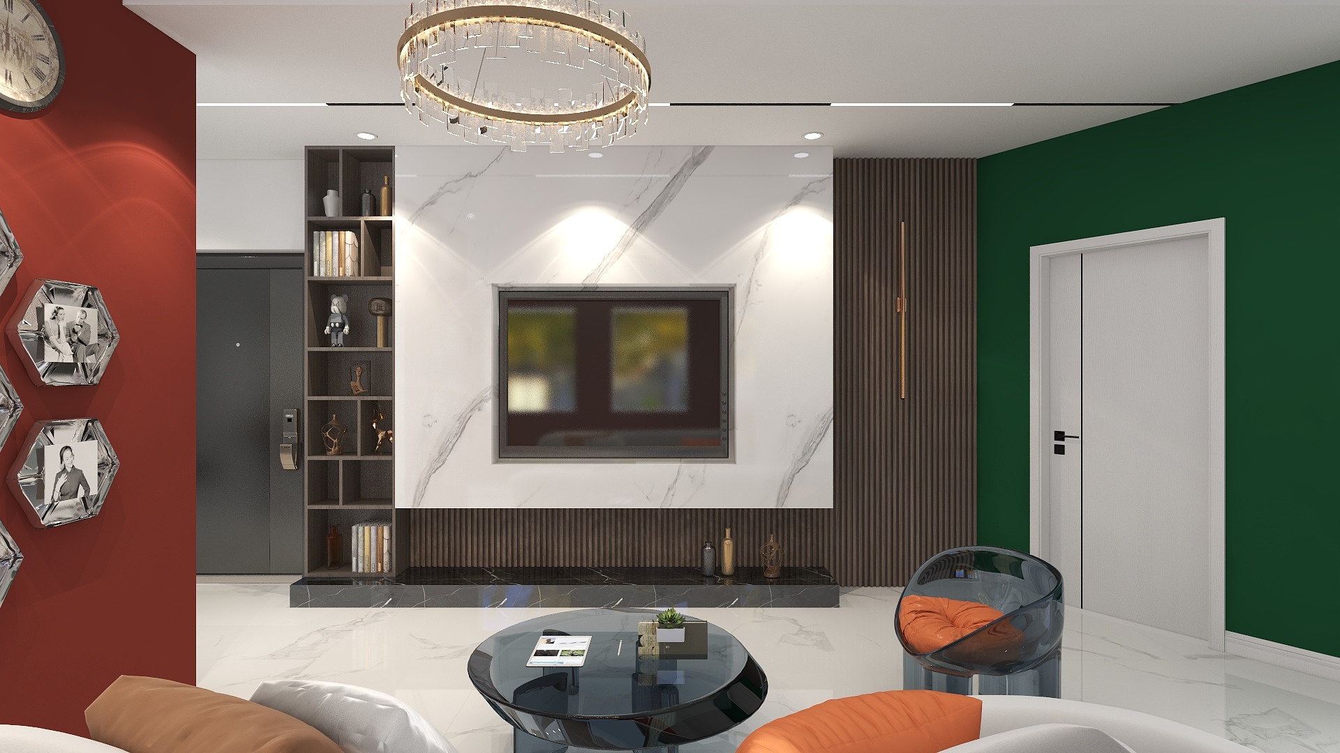 一十一木空间设计-瑞和园89.50㎡B户型3室2厅1卫装修效果图