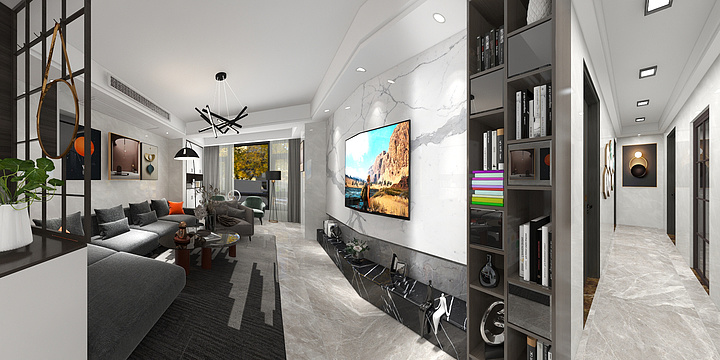 和品天诚装饰-都昌未来城3-2-202-装修设计方案