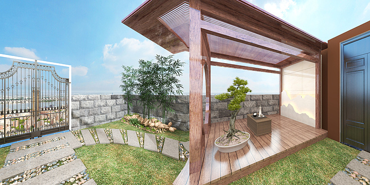 小大妮-新中式雅居-装修设计方案