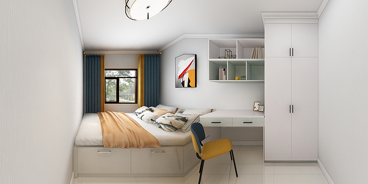 艺智家装NZnu-中天1-1-402-装修设计方案