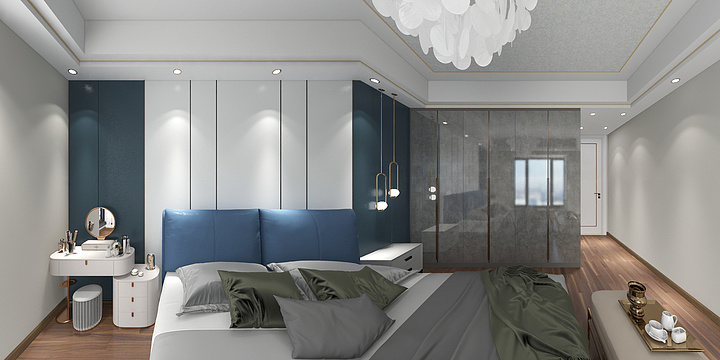 福田香江水性科天全屋定制-风度天下梅府-装修设计方案