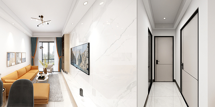 李伟杰丨室内設計-紫金轩9#810-装修设计方案