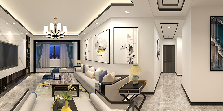 全案设计青云志-仁和铭府-装修设计方案