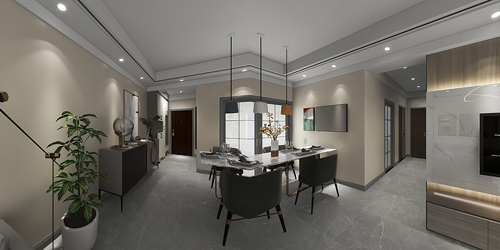 蜡笔小新家---铭洋装饰设计--宏泰玉家B栋1703-装修设计方案