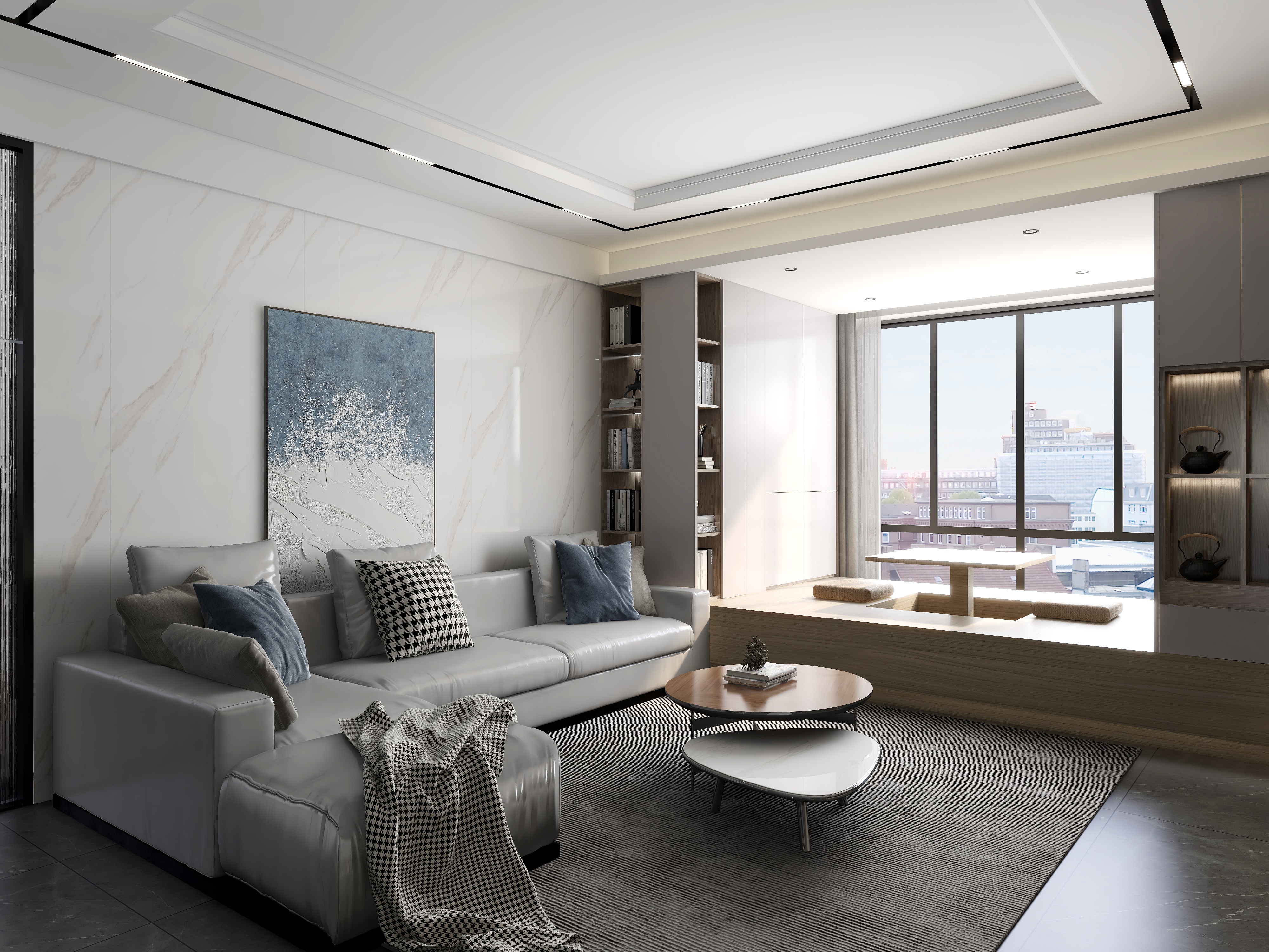 辰家-东润首府1#601      136平雅居-装修设计方案