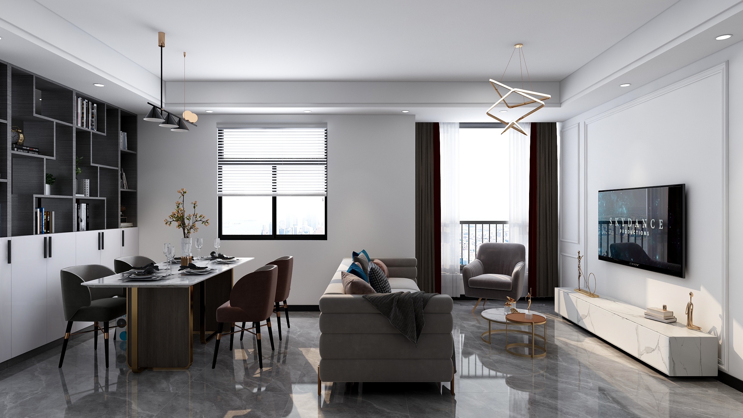 知野设计工作室-团结新村5#705-装修设计方案