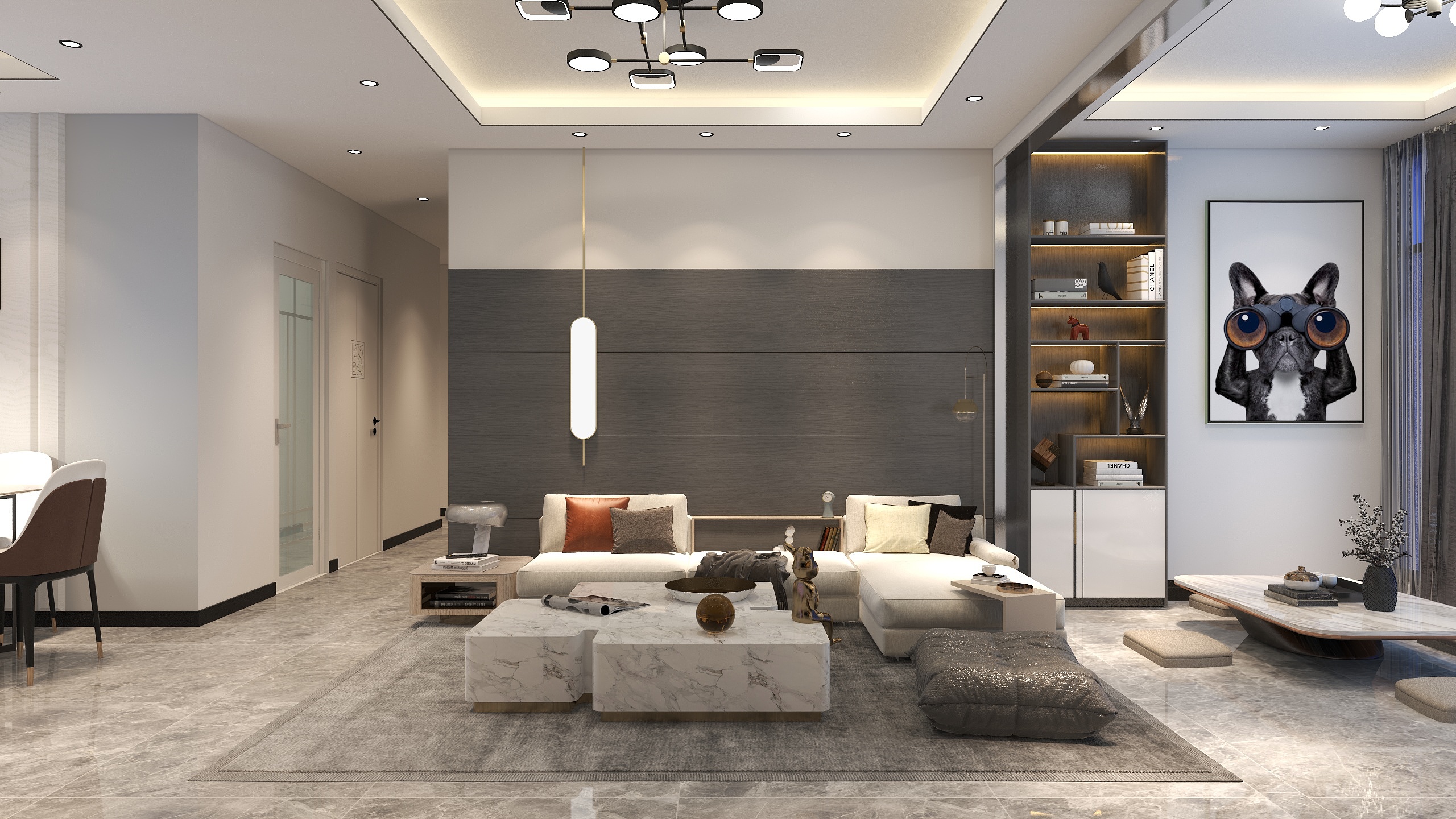 家装设计韦伯斯特-老外现代简约110-装修设计方案