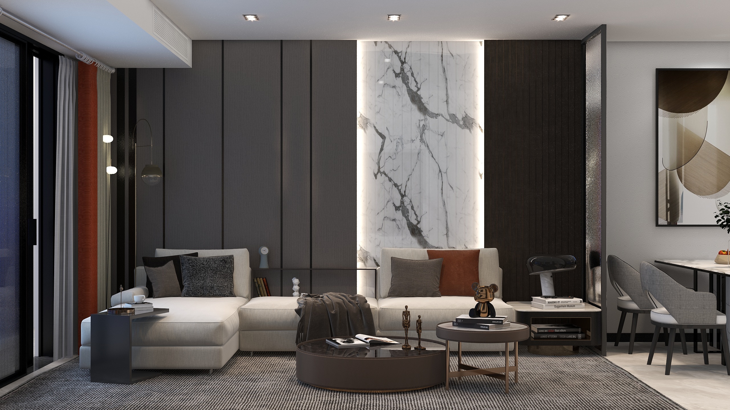 九月MrHuang-恒通御苑-装修设计方案