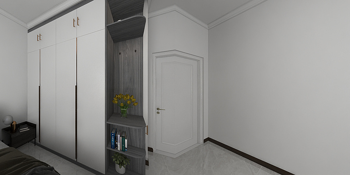 全案设计汪斌斌-绿地三期18楼88平-装修设计方案