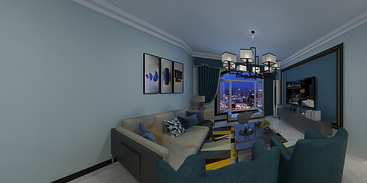 古左装饰-信智城19-1601-装修设计方案