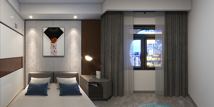 龙怡装饰设计-泰生小镇B2中户pro-装修设计方案