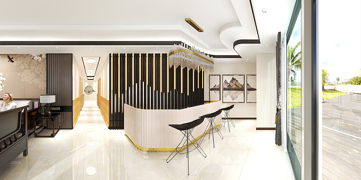 君尚装饰ぴ-3月耳博一层-装修设计方案