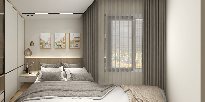 林鸱-雄飞生活广场-日式原木风-装修设计方案