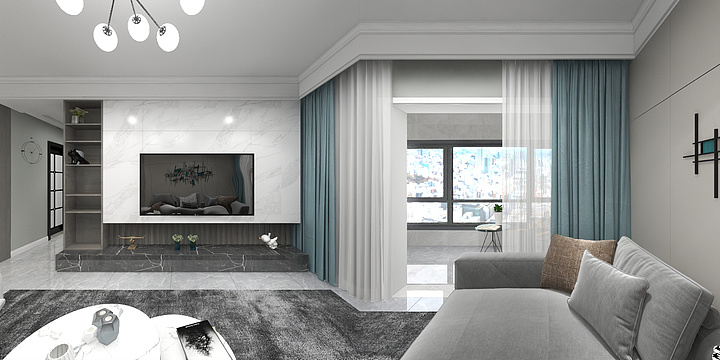 室内设计丨Mir李-龙湖120-装修设计方案