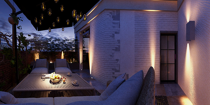 MS.彭-金茂4-3屋顶花园-装修设计方案