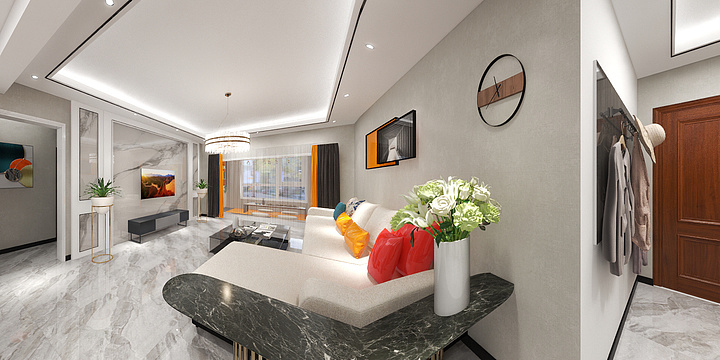 爱家装饰金牌服务-昆仑阳光东户-11楼-装修设计方案