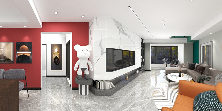 范军鹏-山水观园酷家乐-装修设计方案