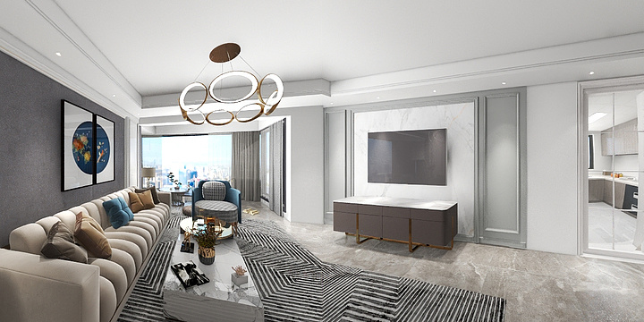丁燕红-白鹭湖檀香园56-302图-装修设计方案