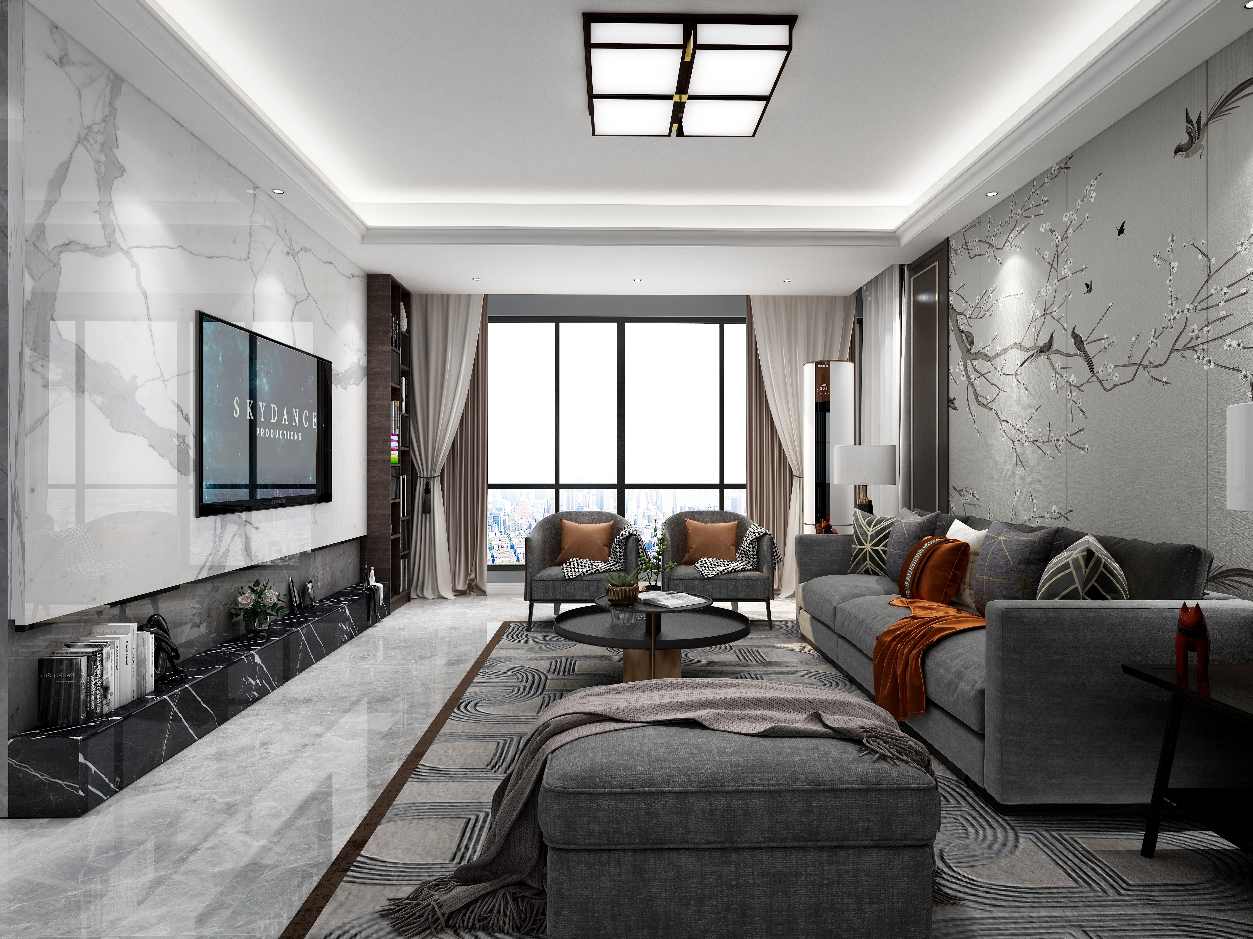 卓佳呀-江山帝景哈佛-15栋-张美女-2-装修设计方案