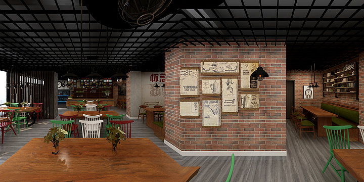 YDYWJCC-陈-洋河·烧烤店-装修设计方案