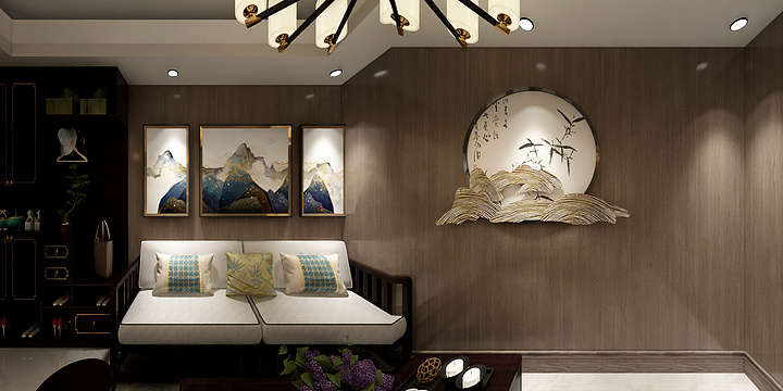 田泽梦-客厅-装修设计方案