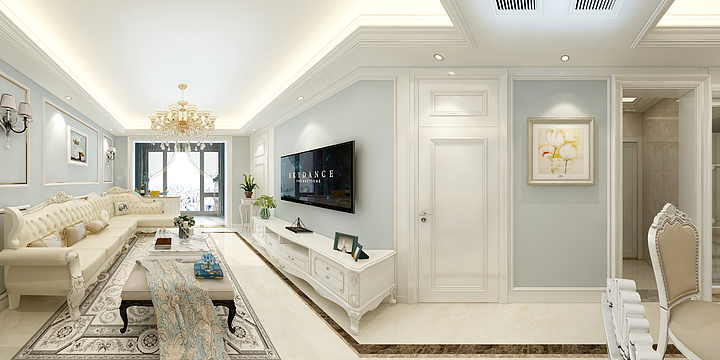 全案设计|x-万达4-3-1602-装修设计方案