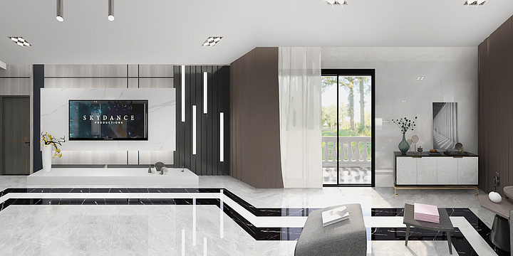 杨轩SVvI-复式三楼装修方案-装修设计方案