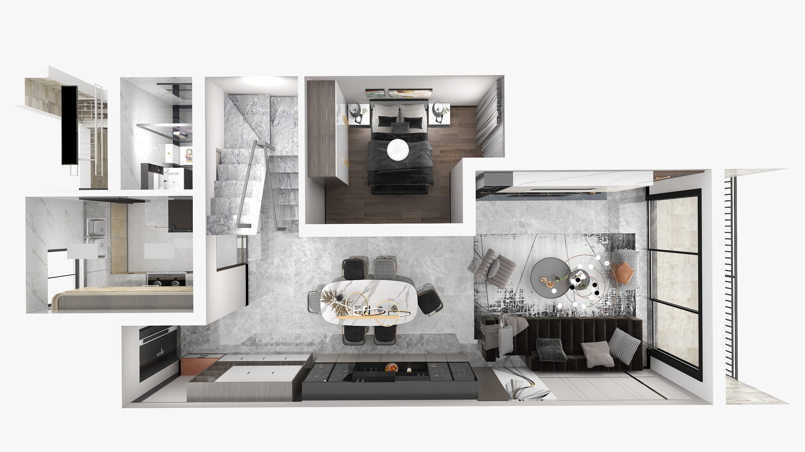 捌艺装饰设计工作室-香墅里7栋-装修设计方案