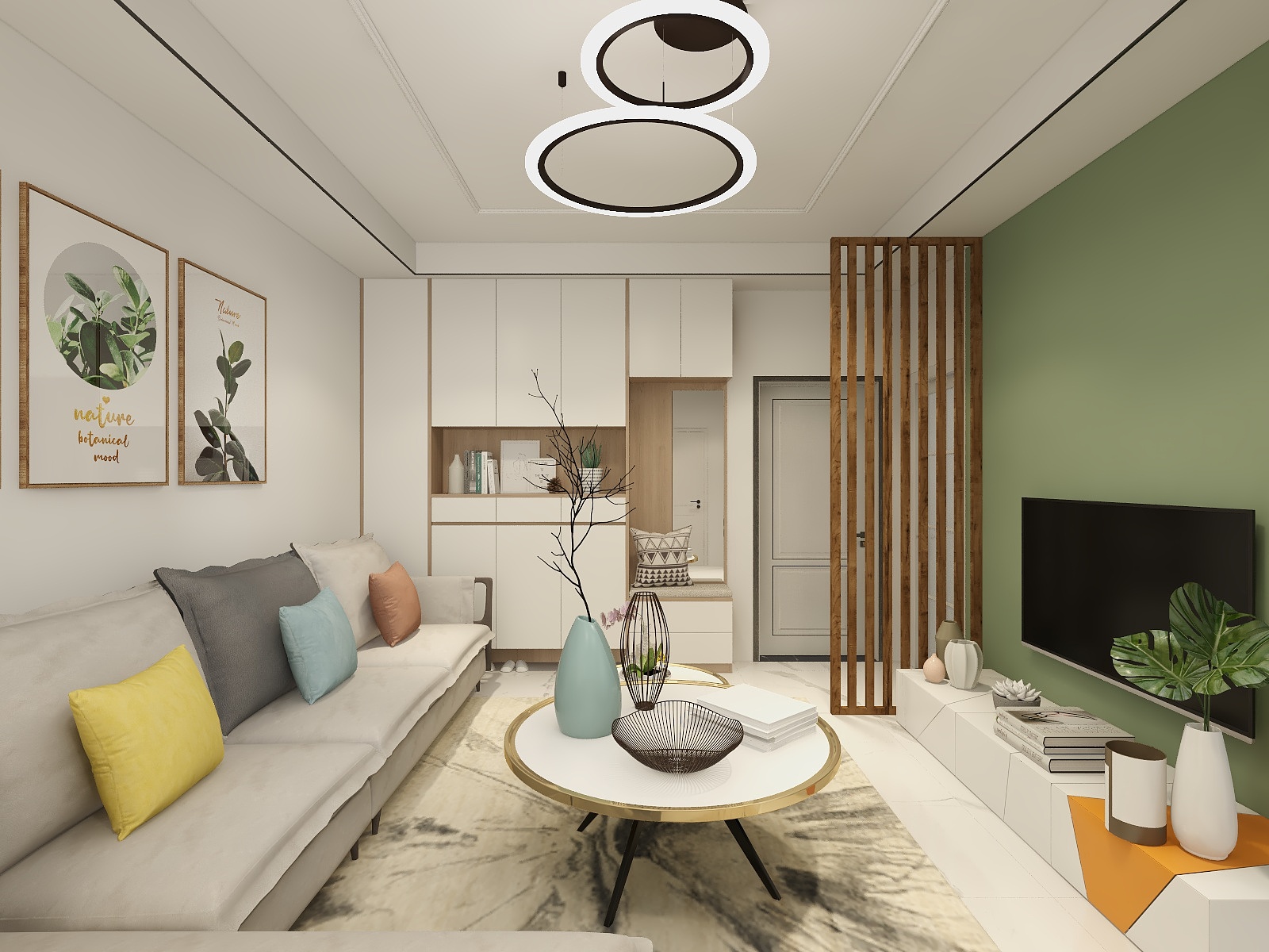 内閣設計-天诚丽舍雅居-装修设计方案