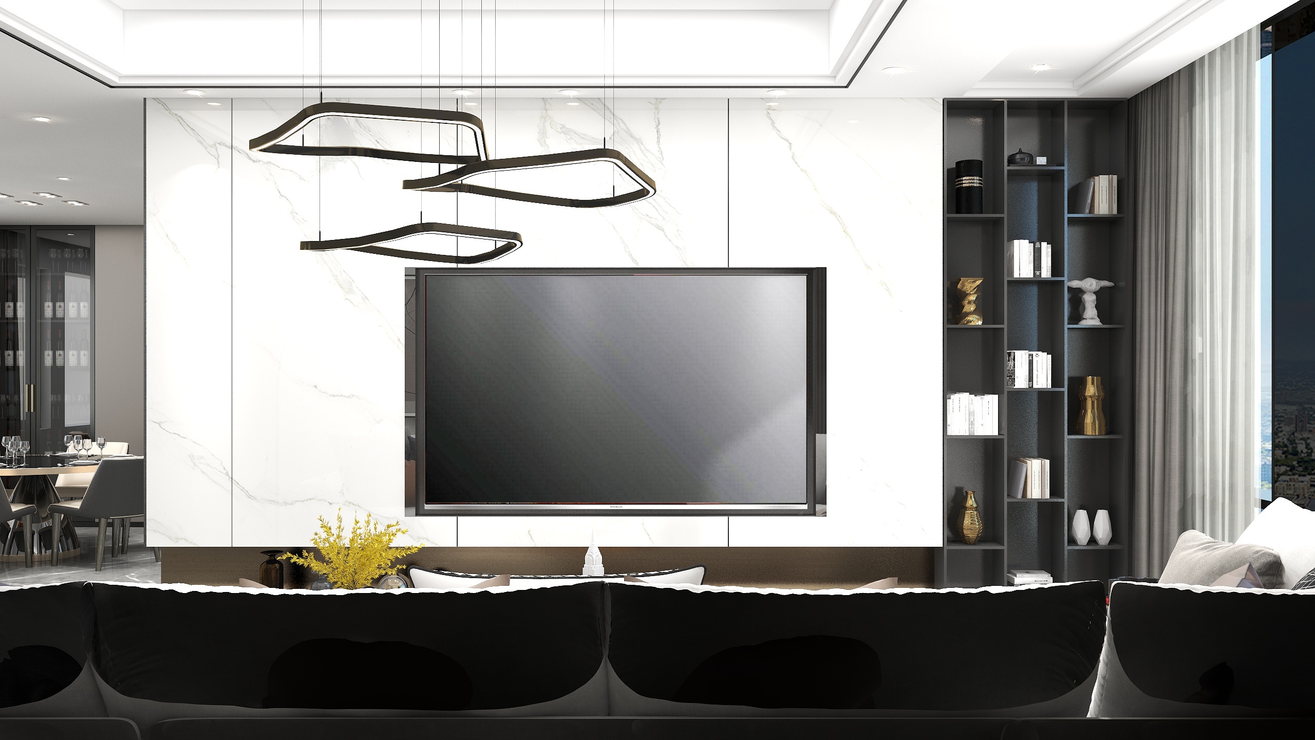 MENGLUZHI-109现代轻奢风格-装修设计方案