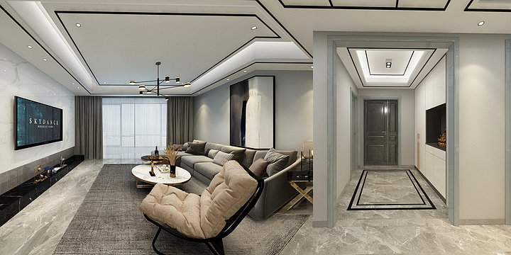 萧虎-钻石湾9-703-装修设计方案