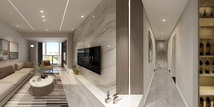 乐宅空间设计-时代龙城-现代风-装修设计方案