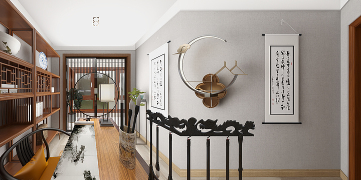 天佑装饰设计工程有限公司-内洲曹总传世别墅-装修设计方案