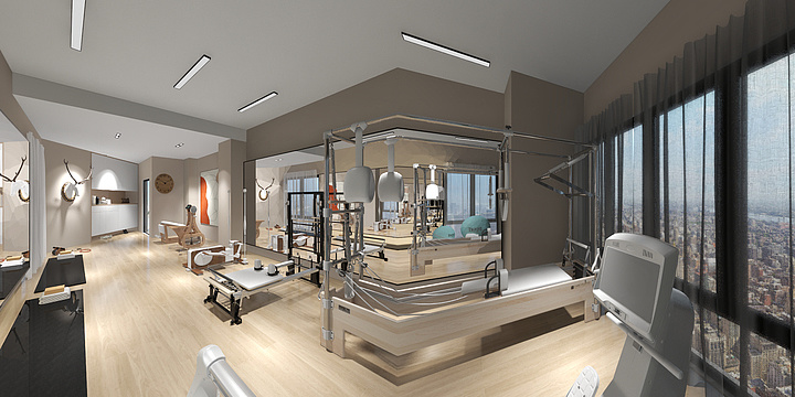 正之则设计-普拉提教室方案设计-装修设计方案