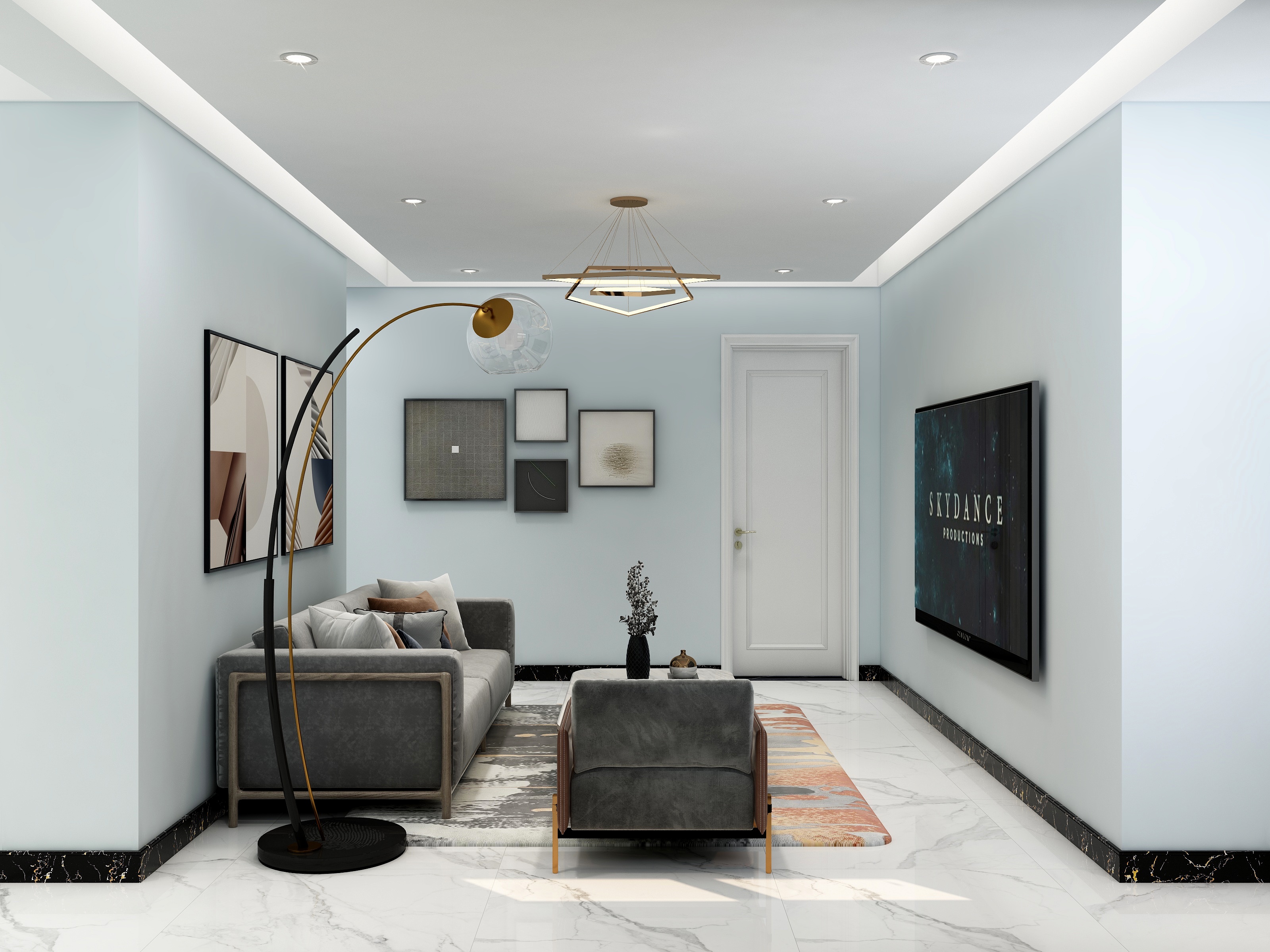 慕道设计-空军疗养院装修效果图